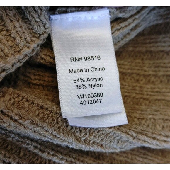 Coldwater Creek Med Ribbon Knit Mother Of Pearl Buttons Short Sleeve Cardigan - Picture 6 of 10